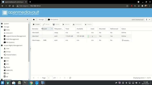 Open Media Vault com LVM: particionando o HD com LVM! смотреть онлайн
