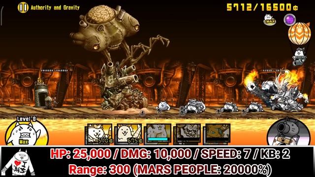The Battle Cats - Rootmars (Metal Slug 3) Boss Final смотреть онлайн