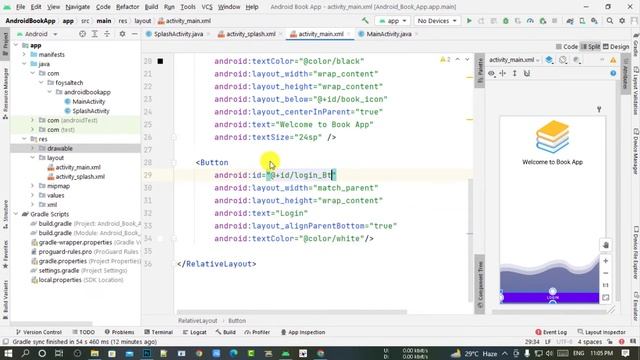 How to Create a book app Using Android Studio | firebase | Java , Part 01 смотреть онлайн