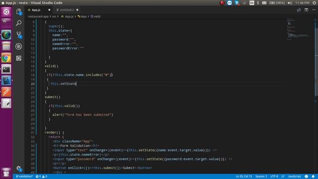 React js Hindi Tutorial #19 Form validation смотреть онлайн