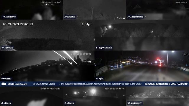 Live views from Ukraine 09/02/2023 B - Kharkiv, Kyiv, Zaporizhzhia and other cities смотреть онлайн