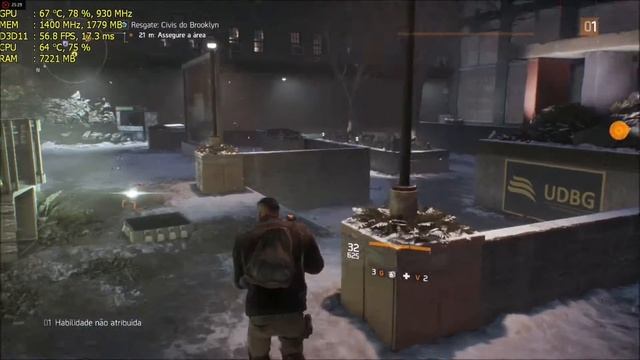 Tom Clancy's The Division Qualidade Alto i5 3450 + R9 270 смотреть онлайн