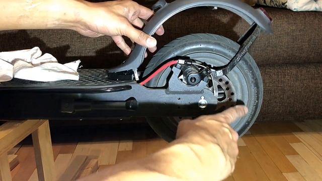 XIAOMI Mijia M365 переход на 10 дюймов