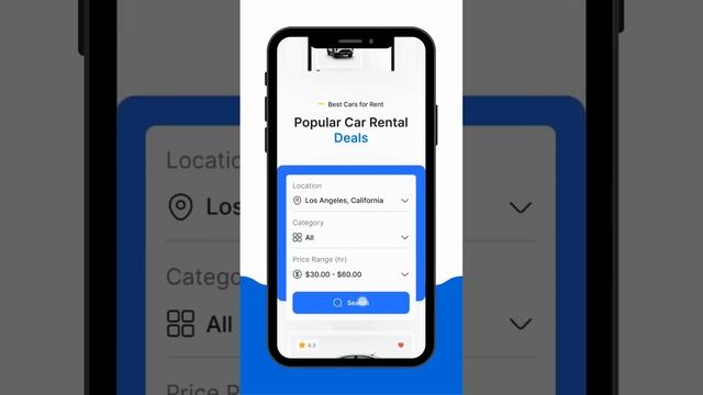 Car Rental App Landing Page | Figma | UI | UX | Responsive Website | UI Design | App UI Design смотреть онлайн