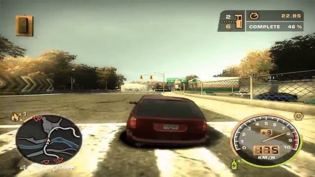 NFS:Most Wanted - Challenge Series - #43 - Tollbooth Time Trial - HD смотреть онлайн