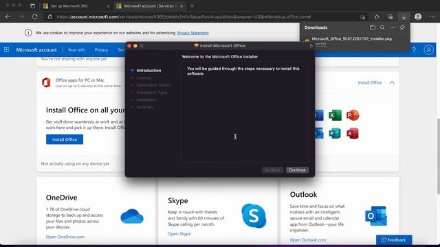 How to activate Microsoft 365 on MacOS. смотреть онлайн