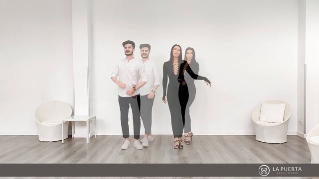 La Puerta - Bachata Basic Steps - Part 3 - HOW TO смотреть онлайн