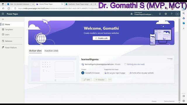 power pages tutorial for beginners | Power Pages copilot preview | Microsoft Power pages | goms tec смотреть онлайн