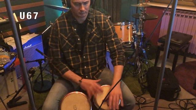 Neumann U67 vs Blue Woodpecker - On Percussions смотреть онлайн