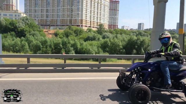 Yamaha YFZ450 swap Engine Kawasaki ER6 смотреть онлайн
