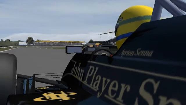 WOW! Lotus Ayrton Senna rFactor смотреть онлайн