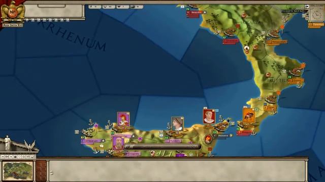 Alea Jacta Est Birth of Rome First Punic War gameplay смотреть онлайн