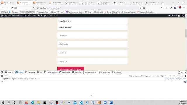 CRUD en WordPress con MySQL y AJAX usando WPDB - WP_LOCALIZE_SCRIPT смотреть онлайн