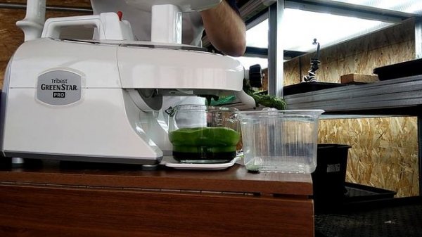 Первый пуск соковыжималки Tribest Green Star Pro GS P502