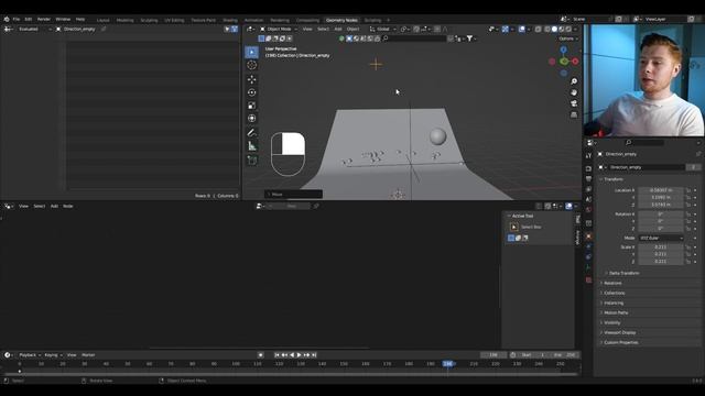 Simulation Nodes Tutorial: Slime Splattering Generator | Blender 3.6 Geometry Nodes смотреть онлайн