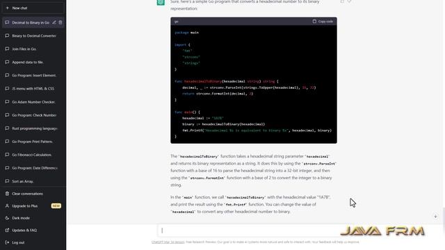How to convert Hexadecimal to Binary in Golang 1.20 смотреть онлайн