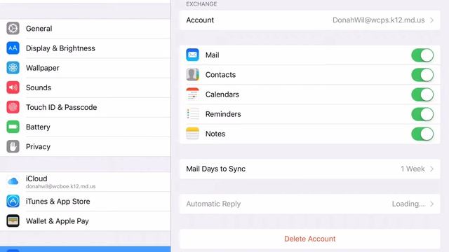 Changing your email password on your iPad смотреть онлайн