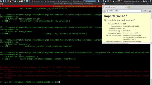 Hitch Interacting with Postgres смотреть онлайн