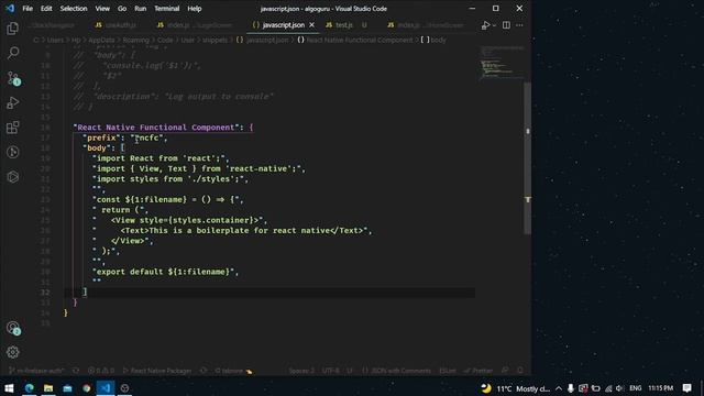 CREATE YOUR OWN CUSTOM REACT/REACT NATIVE CODE SNIPPETS ? смотреть онлайн