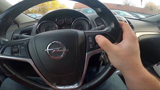 Steering Wheel Buttons Description For Opel Insignia I ( 2008 – 2017 ) Steering Wheel Functions