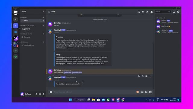 ?Cómo AÑADIR y HACER un SISTEMA de TICKETS en DISCORD | DisTutos смотреть онлайн