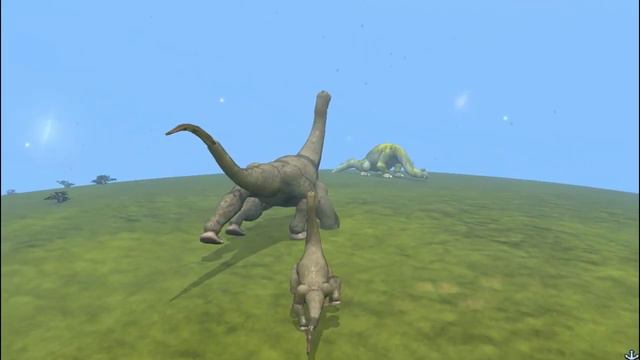 Brachiosaurus vs Giraffatitan | Dino Face-off [S3E10] | SPORE смотреть онлайн