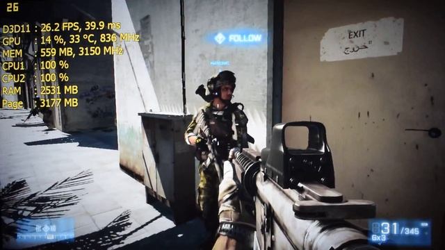 Battlefield 3 on Pentium D 805 - Can It Run? смотреть онлайн