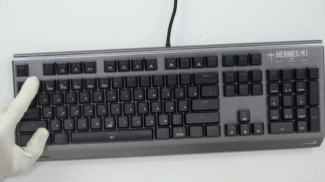 Обзор игровой механической клавиатуры с подсветкой Gamdias Hermes M1 7Color смотреть онлайн