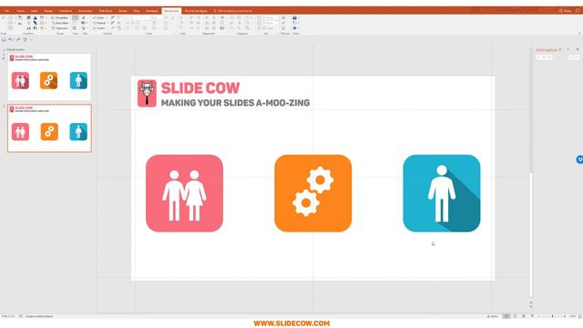 PowerPoint Tutorial: Add Long Icon Shadow Effects To Your Icons смотреть онлайн