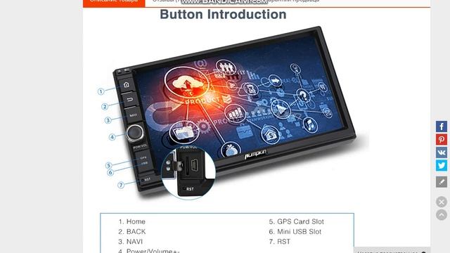 Самая быстрая Магнитола с OBD2 Штатная Сенсорная 2 din Головное Устройство Универсальное смотреть онлайн