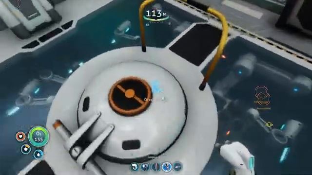 Subnautica. Хардкор. 056 - Подводная лодка и неведомая сила, чуть не прикончившая главного героя. смотреть онлайн