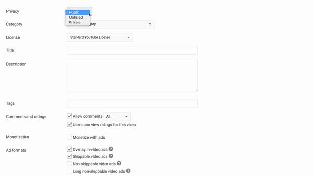 Настройки загрузки на YouTube смотреть онлайн