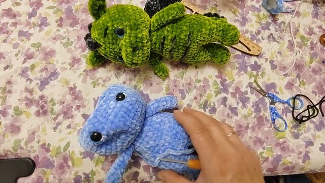 МК ДИНОЗАВРИКА ( туловище, голова, оформление) смотреть онлайн