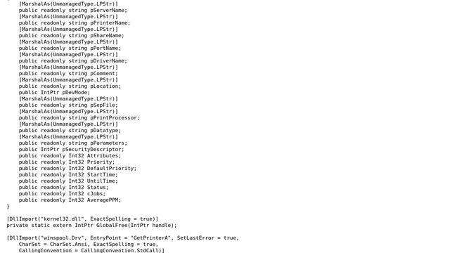 Marshal.StructureToPtr fails in module ntdll.dll смотреть онлайн