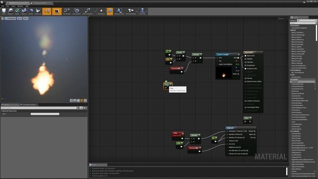 Flipbook Animation - UE4 Materials 101 - Episode 5