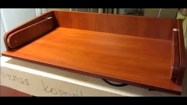 Сбор комода с пеленальным столиком "Бамбини" (ЛДСП) смотреть онлайн