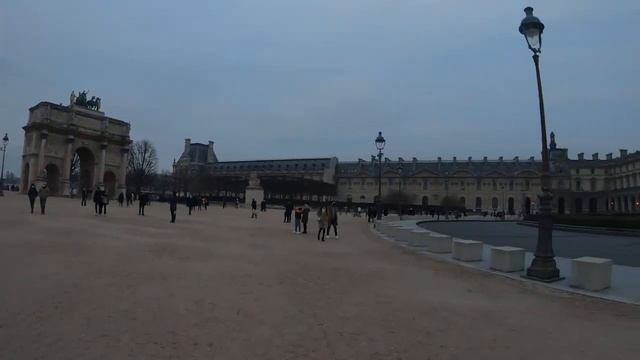 Walk in Paris - Louvre Museum Paris, Mona Lisa - 4K Walking Tour 2021 смотреть онлайн