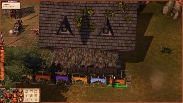 MEDIEVAL MARKET ⚔️ The Sims: Medieval Speed Build (No CC) смотреть онлайн