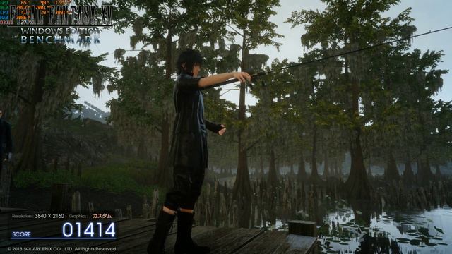 ファイナルファンタジーXV Windows Edition ベンチマーク 最高品質 RTX2070 i7-4770 [DLSS OFF] смотреть онлайн