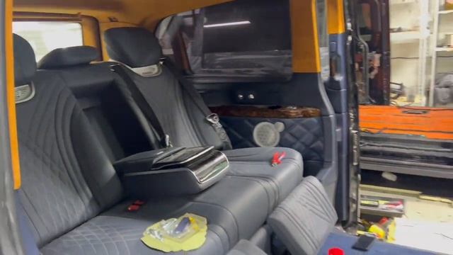 V-lass, Vito W447 - ремонт кем то установленных комфортных сидений смотреть онлайн