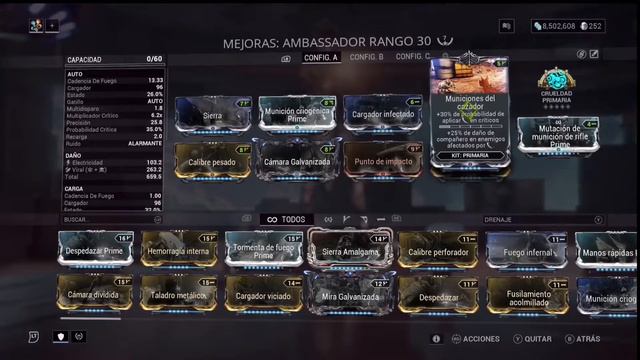 Warframe: Build Ambassador para camino de acero смотреть онлайн