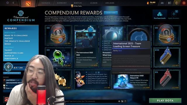 O Novo Compendium do DOTA 2 смотреть онлайн