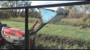 Фронтальный погрузчик для минитрактора