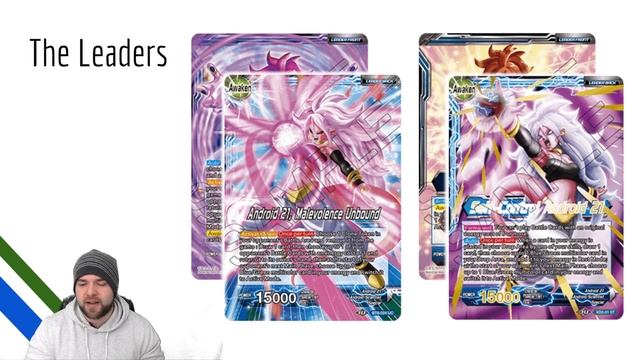Blue Green Androids | Archetype 101 | DragonBall Super Card Game