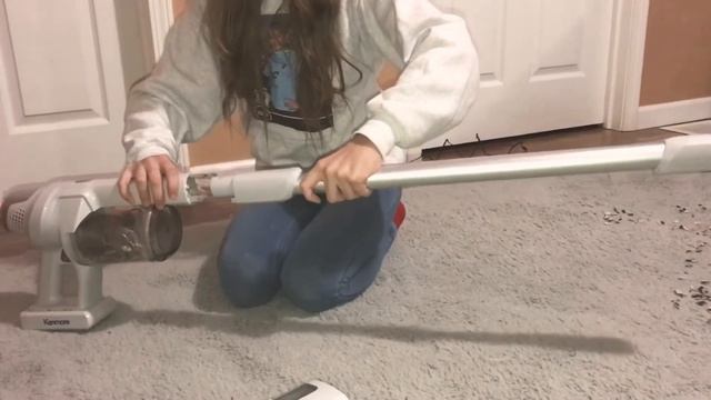 Testing Kenmore Cordless Stick Vacuum! #kenmore смотреть онлайн