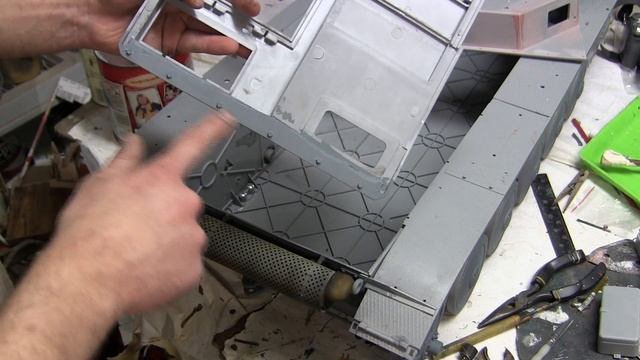 1/6th scale German Panzer II Ausf. B project video #3 (upper hull and exhaust) HD Video смотреть онлайн