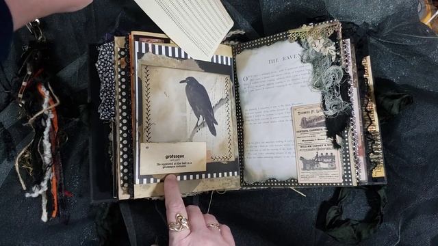 Vintage Gothic/ Steampunk Halloween Journal Flip Through! Mixed Media Collage Cover ⭐ SOLD⭐ Thank U смотреть онлайн