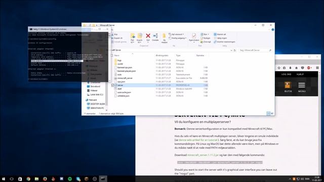Hvordan man laver en Minecraft Server 1.11.2 смотреть онлайн