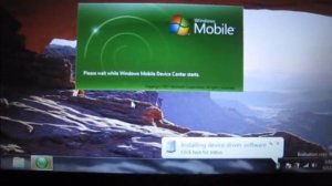 Windows 7 auto installs Windows Mobile Device Center and drivers