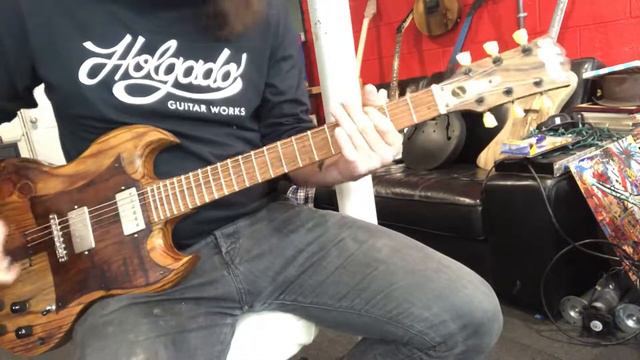 Holgado Guitar Works - Masquerade-Made LesG - Bridge Pickup смотреть онлайн